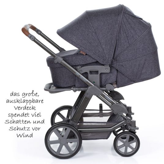 ABC Design Turbo 4 combination pushchair - incl. baby bath & sports seat - Street