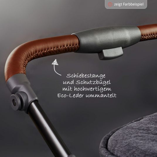 ABC Design Combi pushchair Turbo 6 - Graphite Grey