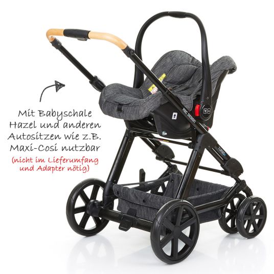 ABC Design Turbo 6 combination pushchair - Wood special series
