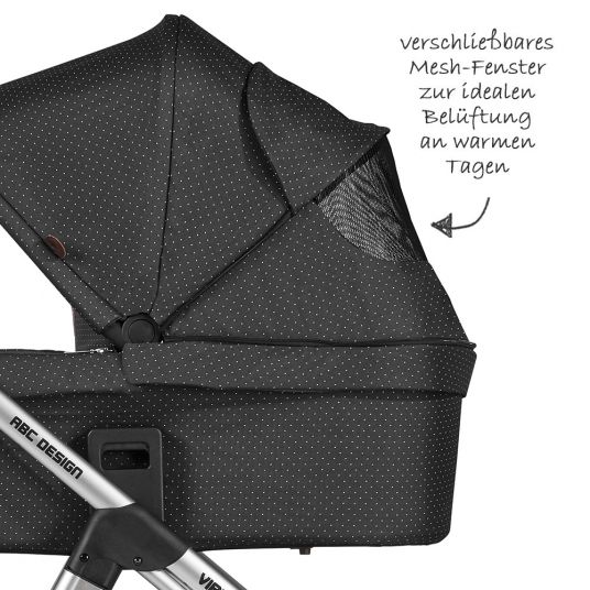 ABC Design Passeggino Viper 4 Combi - Fashion Edition - con navicella, seggiolino sportivo e pacchetto accessori XXL - Fox