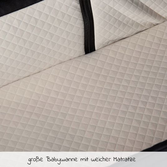 ABC Design Kombi-Kinderwagen Viper 4 - inkl. Babywanne, Sportsitz & XXL Zubehörpaket - Fashion Edition - Midnight