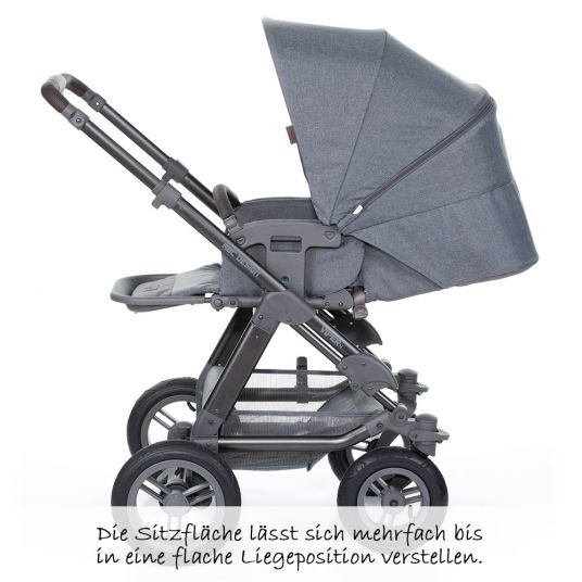 ABC Design Kombi-Kinderwagen Viper 4 - inkl. Babywanne und Sportsitz - Mountain