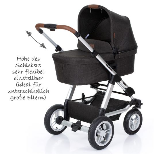 ABC Design Combi pushchair Viper 4 - incl. baby bath and sports seat - piano