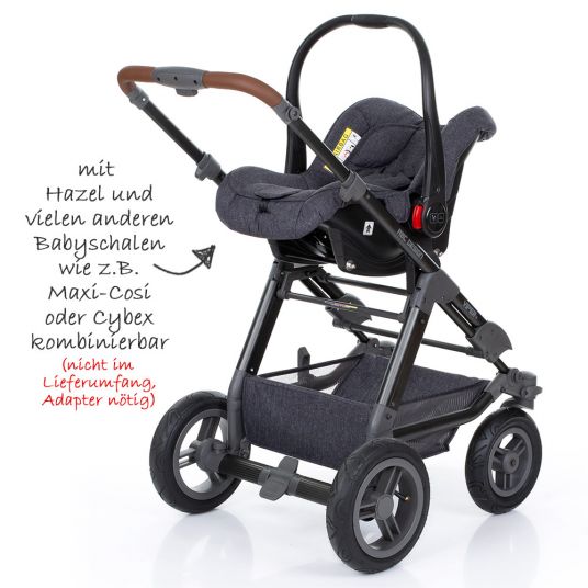 ABC Design Combi pushchair Viper 4 - incl. baby bath and sports seat - Street