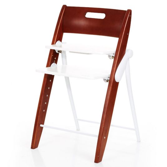 ABC Design Growing high chair set Hopper incl. safety bar and seat cushion - Chocolate / Coal