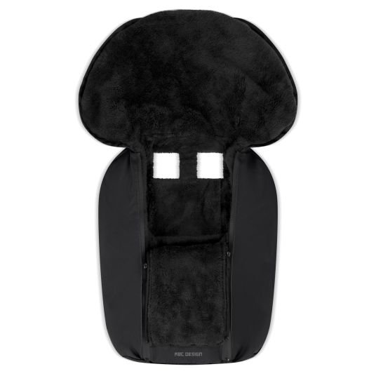 ABC Design Newborn footmuff for infant car seat Tulip and carrycot - Black