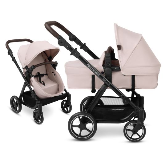 ABC Design Carrozzina per bambole Migno da 3 anni - Berry