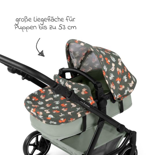 ABC Design Migno doll's pram from 3 years - Dragon