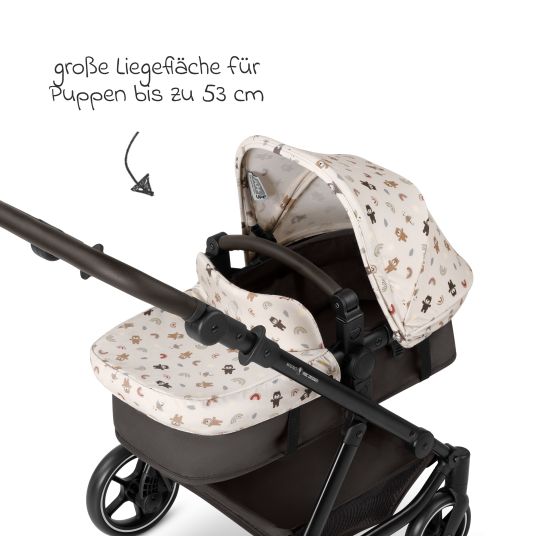 ABC Design Carrozzina per bambole Migno da 3 anni - Teddy