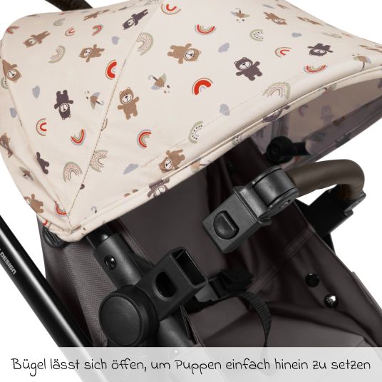 ABC Design Migno doll's pram from 3 years - Teddy