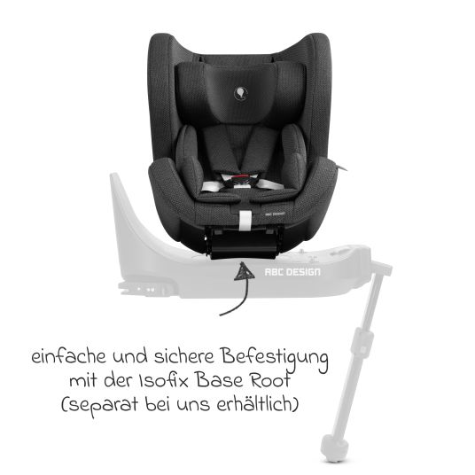 ABC Design Lily i-Size reboarder child seat from birth - 4 years (45 cm - 105 cm) incl. seat reducer - Bubble