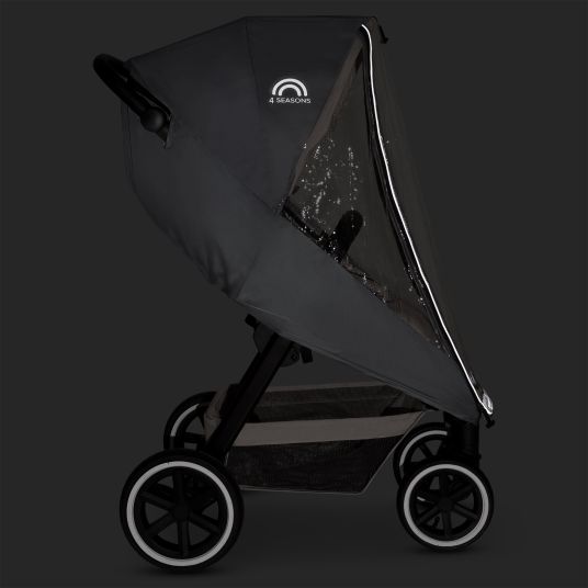 ABC Design Rain cover 4 Seasons Sport for buggies - Grey