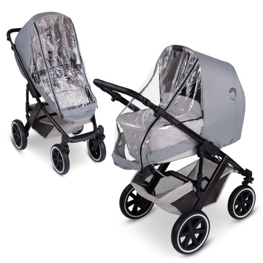 ABC Design Parapioggia 4 Seasons Sport per carrozzina e passeggino - Grigio