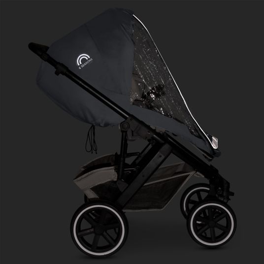 ABC Design Parapioggia 4 Seasons Sport per carrozzina e passeggino - Grigio