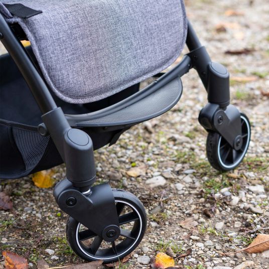 ABC Design Travel Buggy Flash with One Hand Folding and Carry Bag - Woven Graphite