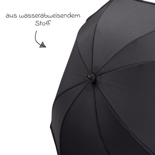 ABC Design Sunny parasol for baby carriage & buggy - Pure - Coal