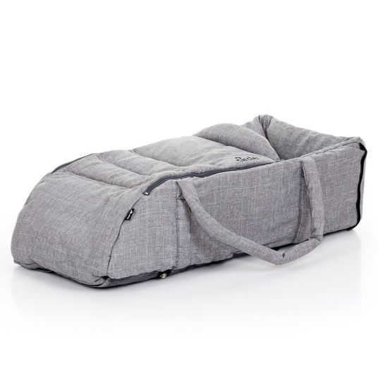 ABC Design Carry Soft Bag - Woven-Grey (Circle-Line)