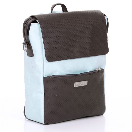 ABC Design Changing backpack City with lid compartment - incl. changing mat and accessories - Ice