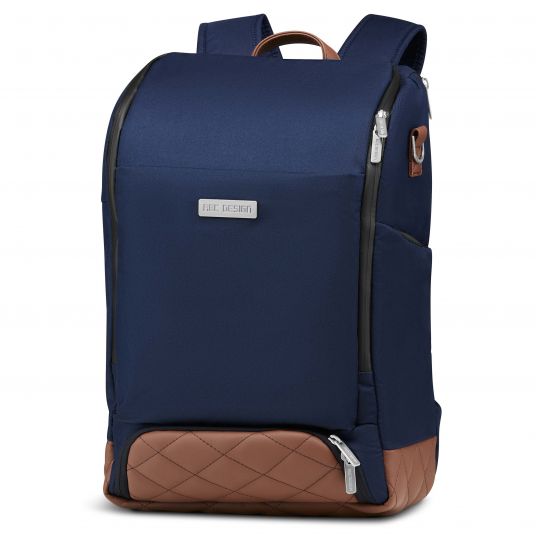 ABC Design Changing backpack Tour with large front compartment - incl. changing mat & accessories - Diamond Edition - Navy