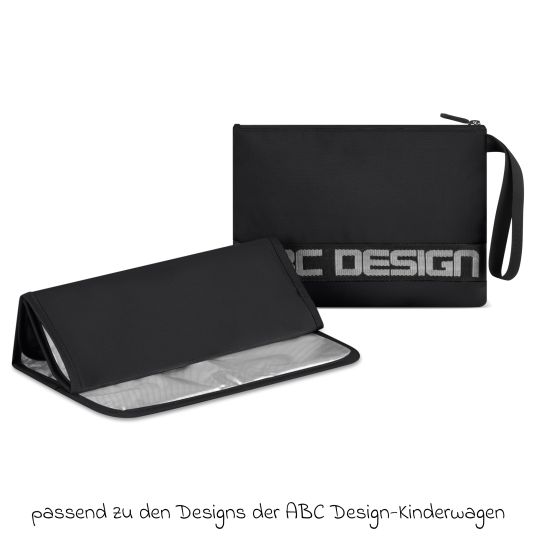 ABC Design Wickelorganizer Classic inkl. Wickelunterlage - Pure - Coal