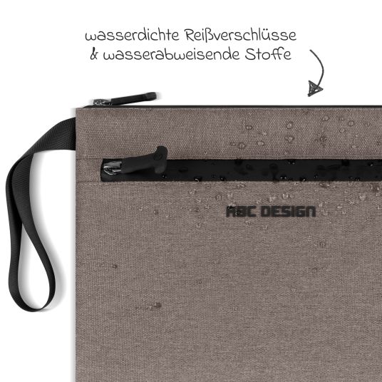 ABC Design Wickelorganizer Classic inkl. Wickelunterlage - Pure - Nature