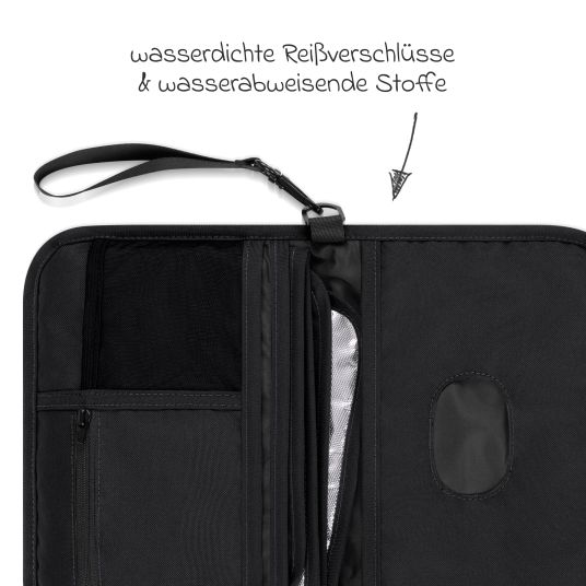 ABC Design Wickelorganizer Multi inkl. Wickelunterlage - Pure - Coal