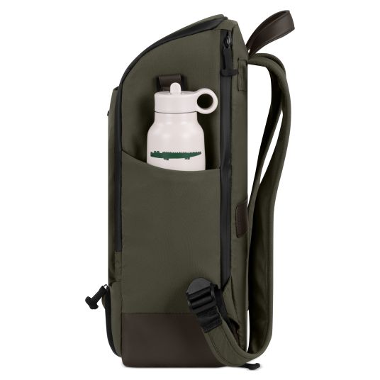 ABC Design Active changing backpack with large front compartment incl. changing mat & accessories - Pure - Avocado