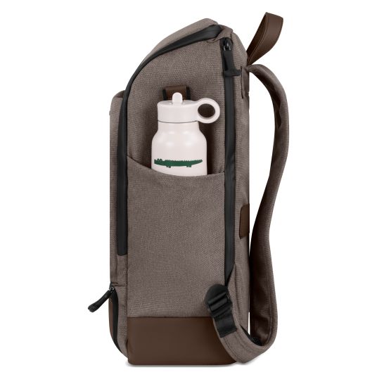 ABC Design Active changing backpack with large front compartment incl. changing mat & accessories - Pure - Nature