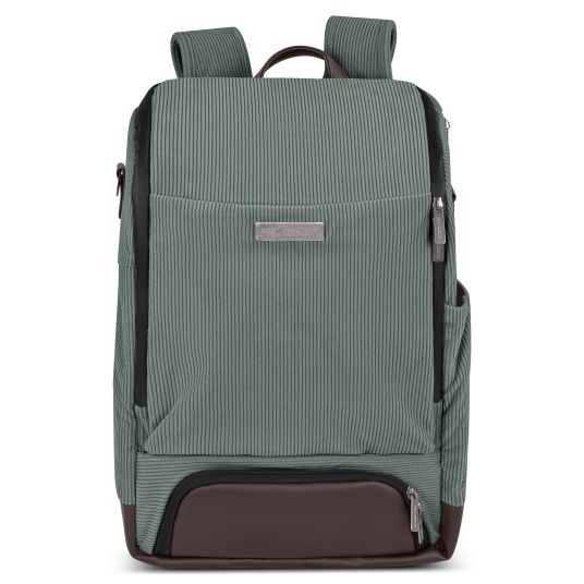ABC Design Tour changing backpack with large front compartment - incl. changing mat & accessories - Aloe
