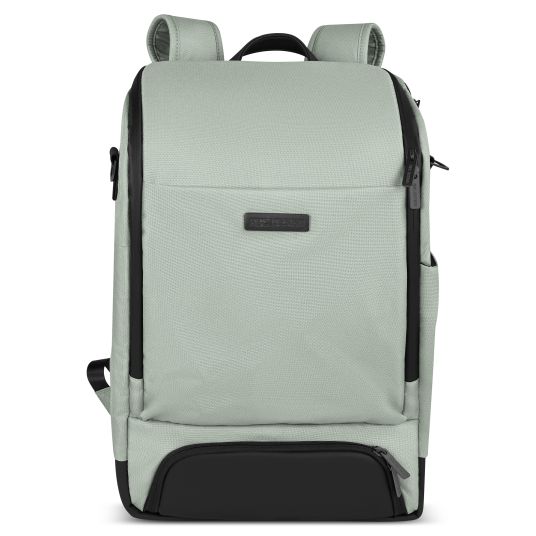 ABC Design Tour changing backpack with large front compartment - incl. changing mat & accessories - Pine