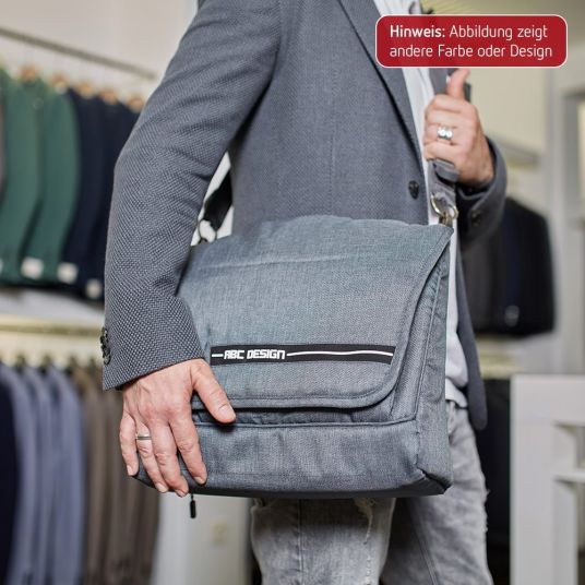 ABC Design Wickeltasche Fashion - Graphite Grey