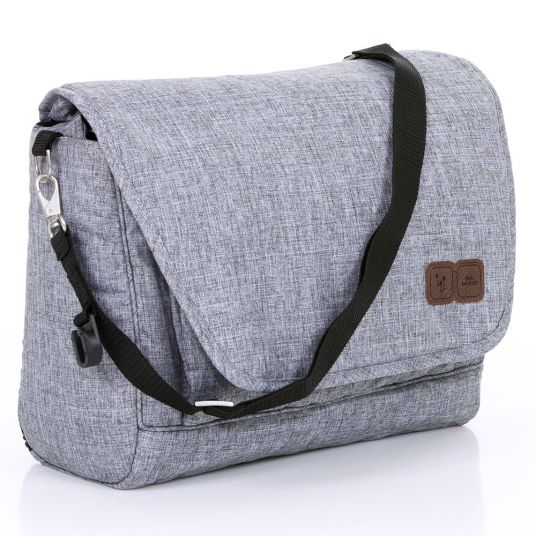 ABC Design Diaper bag Fashion - incl. diaper changing mat and accessories - Graphite Grey