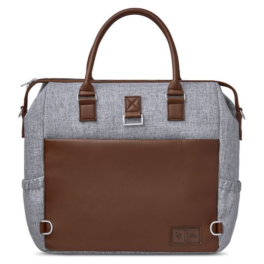 ABC Design Diaper bag Jetset - incl. changing mat & many accessories - Graphite Grey