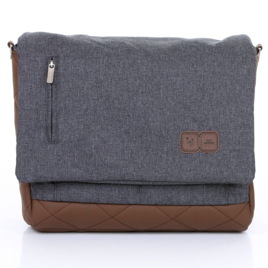 ABC Design Diaper bag Urban - incl. diaper changing mat and accessories - Diamond Special Edition - Asphalt