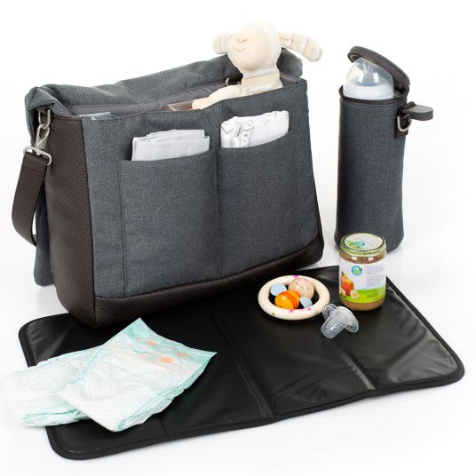 ABC Design Diaper bag Urban - incl. diaper changing mat and accessories - Mountain