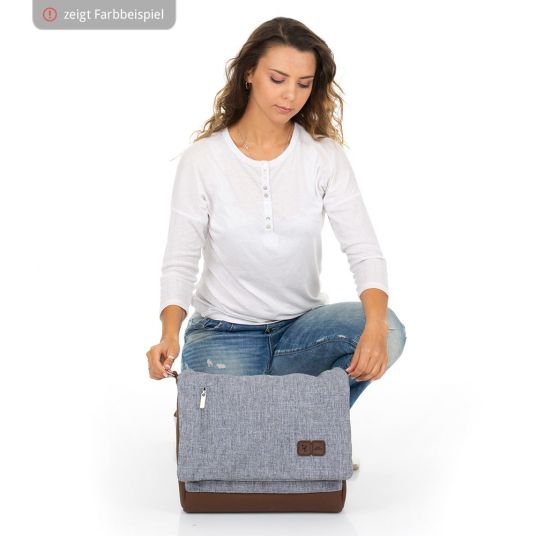 ABC Design Diaper bag Urban - incl. diaper changing mat and accessories - Piano