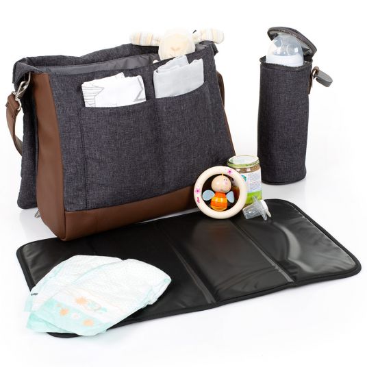 ABC Design Diaper bag Urban - incl. changing mat and accessories - Street