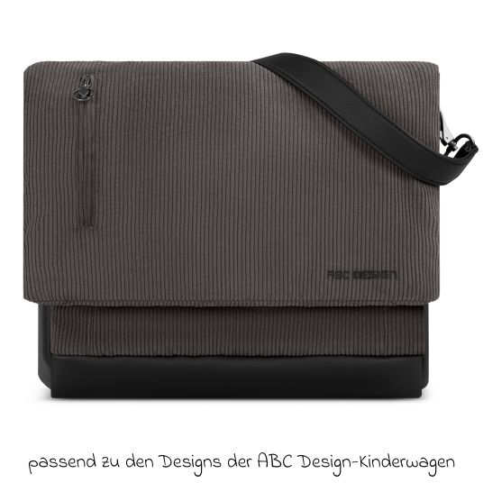 ABC Design Urban changing bag incl. changing mat & lots of accessories - Almond