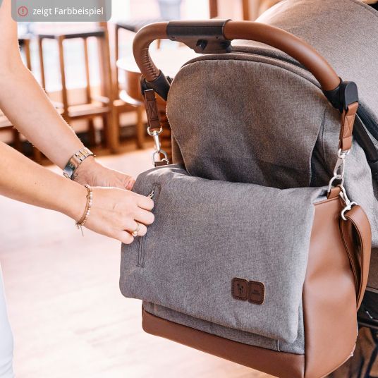 ABC Design Urban diaper bag - incl. changing mat & many accessories - Diamond Edition - Herb