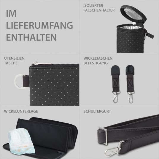 ABC Design Urban diaper bag - incl. changing mat & many accessories - Fashion Edition - Fox