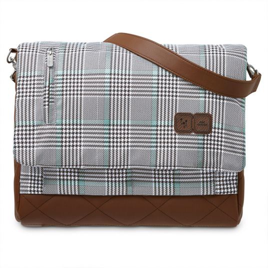 ABC Design Urban diaper bag - incl. changing mat & many accessories - Fashion Edition - Emerald