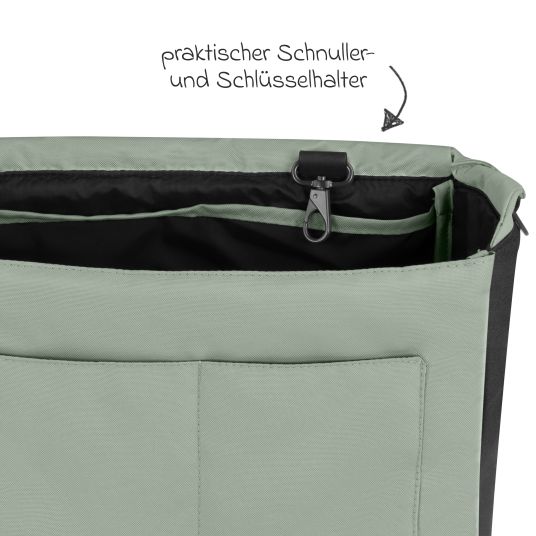 ABC Design Wickeltasche Urban inkl. Wickelunterlage & viel Zubehör - Pine