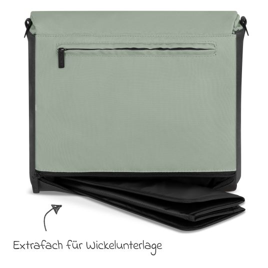 ABC Design Wickeltasche Urban inkl. Wickelunterlage & viel Zubehör - Pine