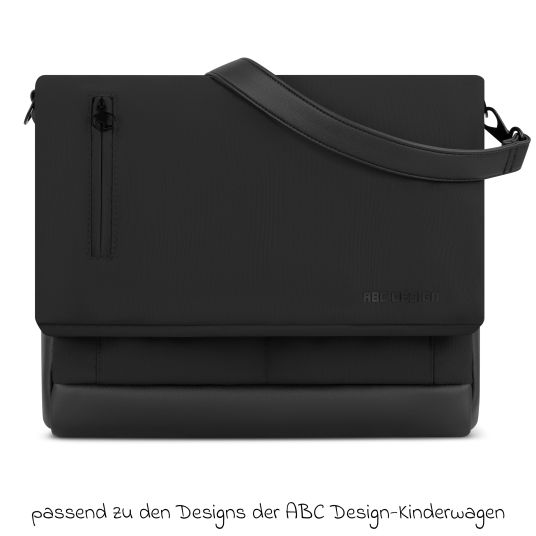 ABC Design Borsa fasciatoio Urban con fasciatoio e tanti accessori - Pure - Coal