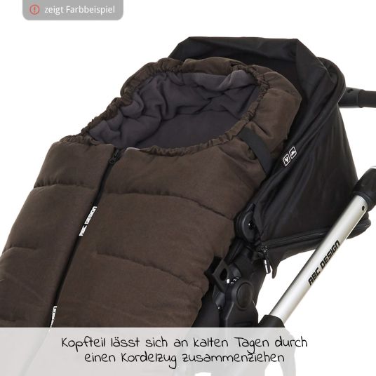 ABC Design Winter footmuff for baby carriage & buggy - Biscuit