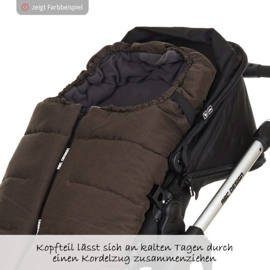 ABC Design Winter footmuff for stroller - Gravel