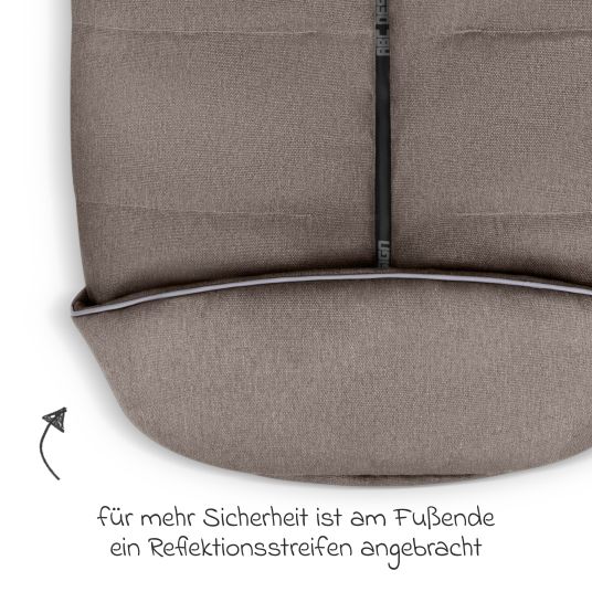 ABC Design Winter-Fußsack für Kinderwagen - Pure - Nature