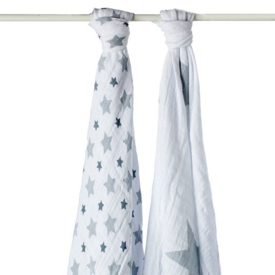 aden + anais Panno di garza 2-pack Swaddles 120 x 120 cm - Twinkle