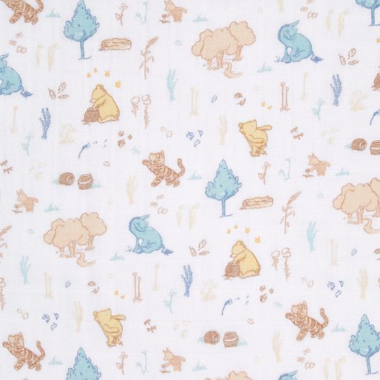 aden + anais Gauze diaper / muslin cloth / puck cloth 3-pack Classic Musy 70 x 70 cm - Winnie in the woods