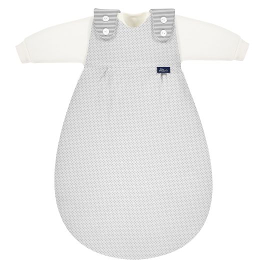 Alvi Baby mummy 2-piece - Dots - Grey - Size 50/56